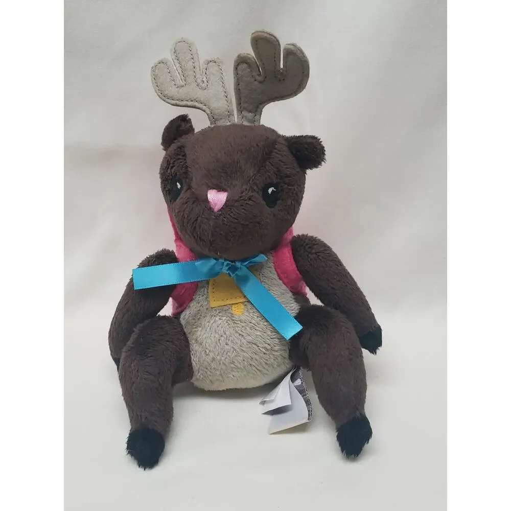 Old Navy Reindeer Plush GC Holder Stuffed Animal